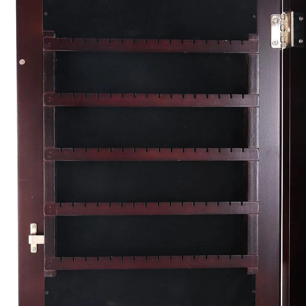 110cm Mirrow with Cabinet - Walnut