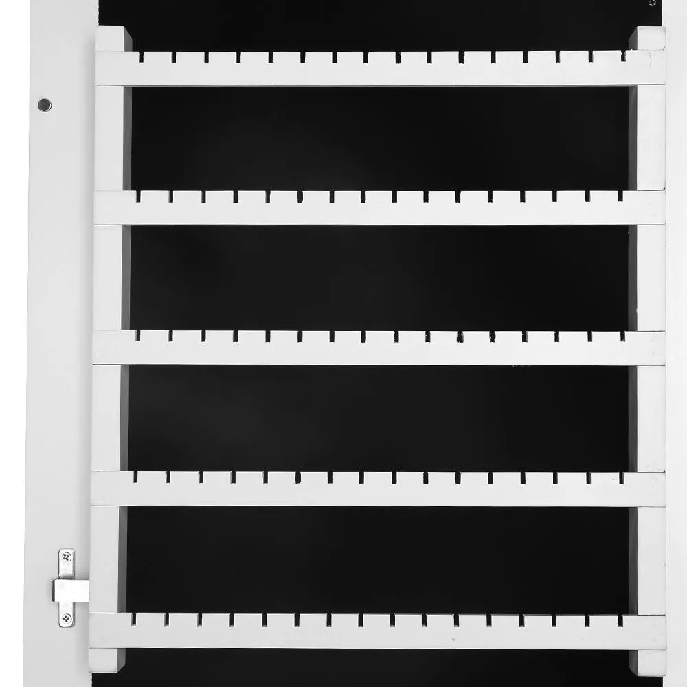 110cm Mirrow with Cabinet - White