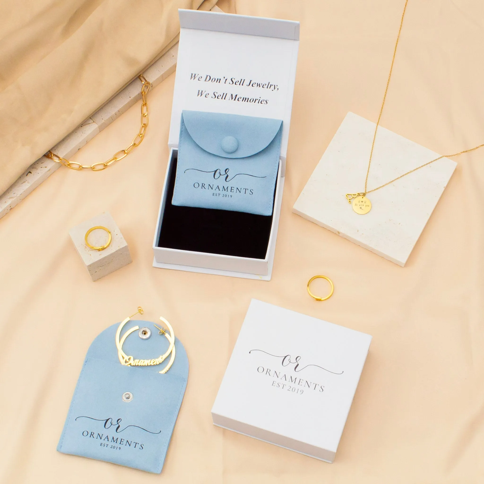 18K Gold Plated Paperclip Chain