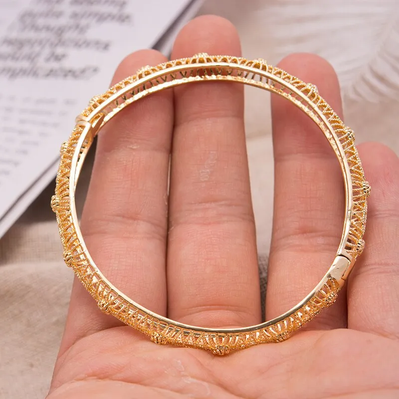 1PCS Dubai Women Bangle  Elegant Trendy Women