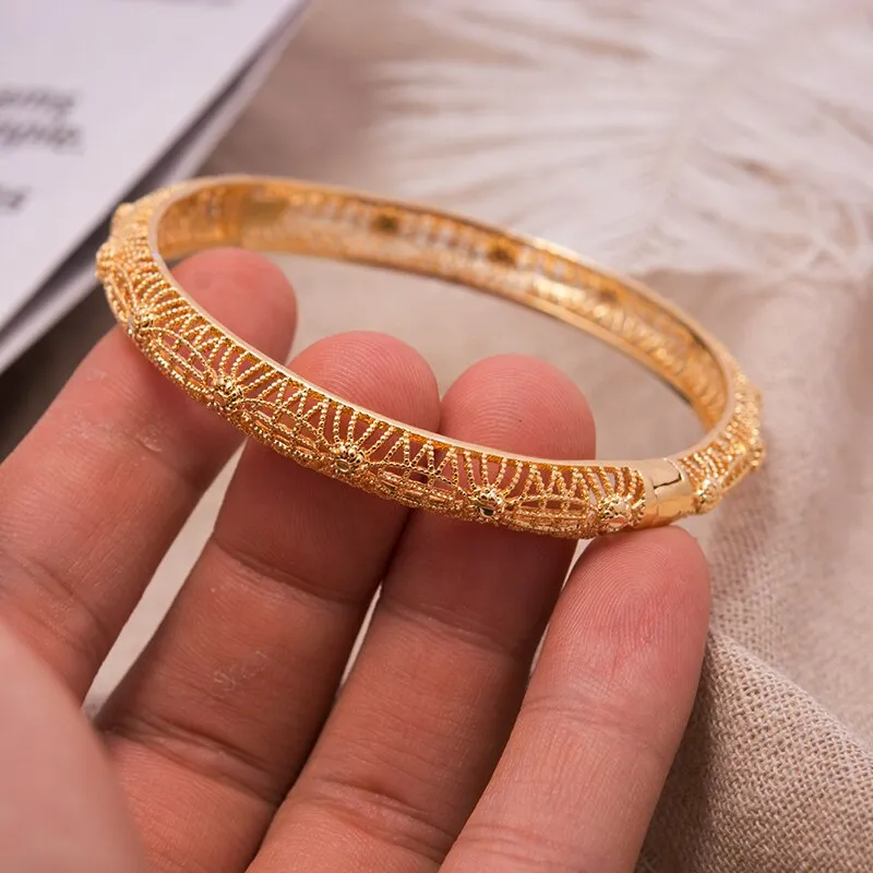 1PCS Dubai Women Bangle  Elegant Trendy Women