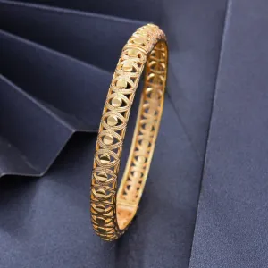 24K 1pcs Copper Gold color Dubai Bangles For Men/Women