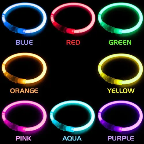3 PIECE GLOW NEON BRACELETS