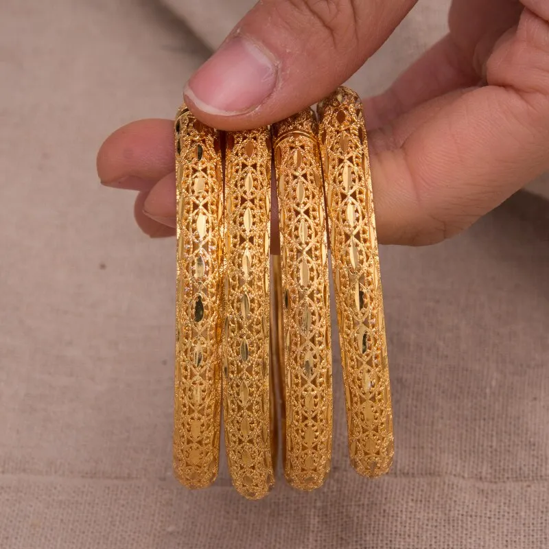 4Pcs bangle/men/women/love/gold/Bride/cuff bracelets