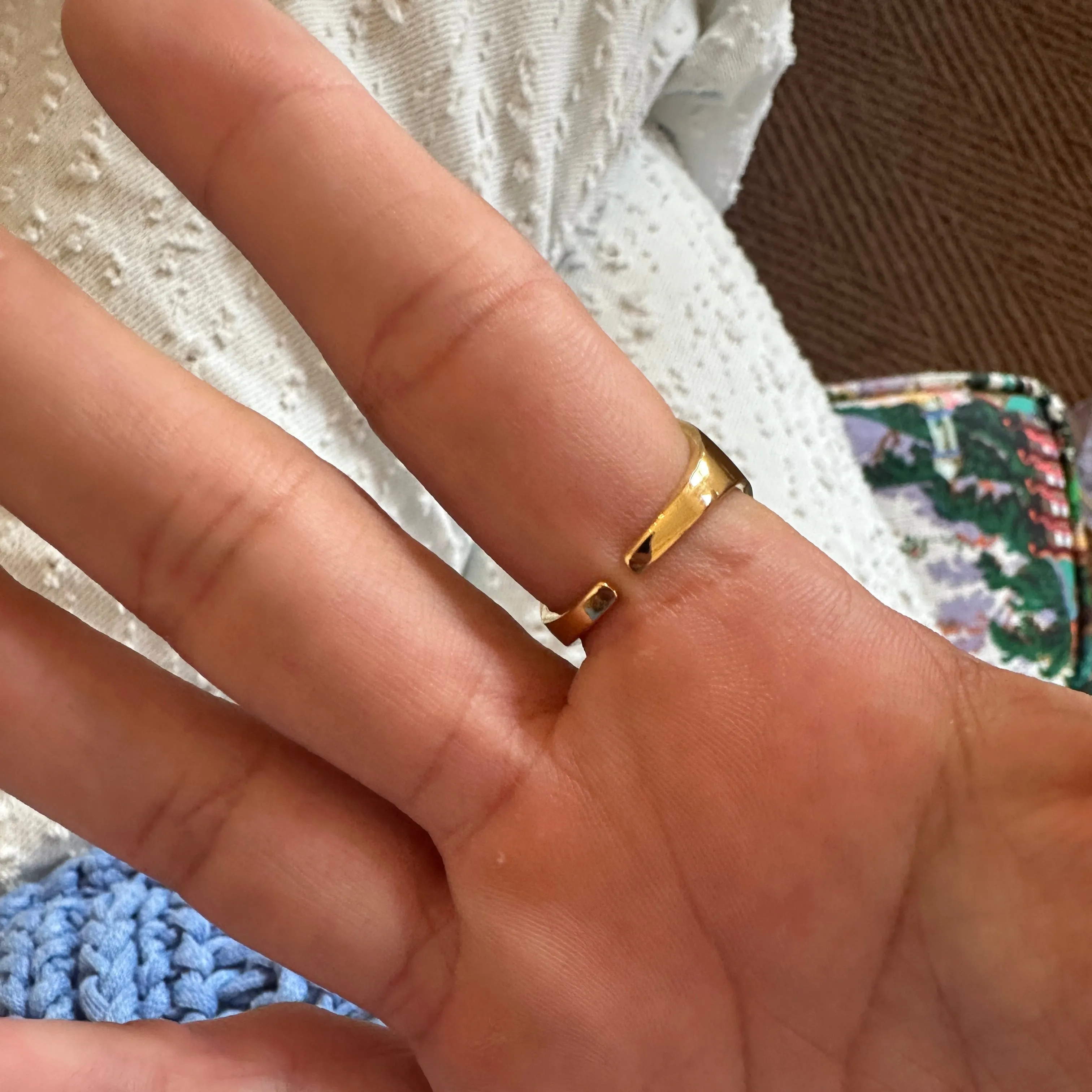 5 For 60% off - Multicoloured Enamel Hamsa Ring