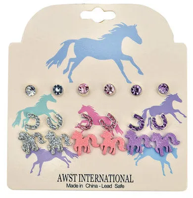 9 Pair Earring Set