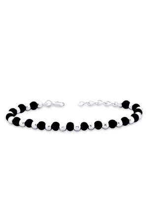 925 Silver Unisex Openable and Adjustable Baby Bangle (Design 46)