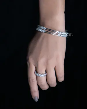 925 Sterling Pure Silver Bangles