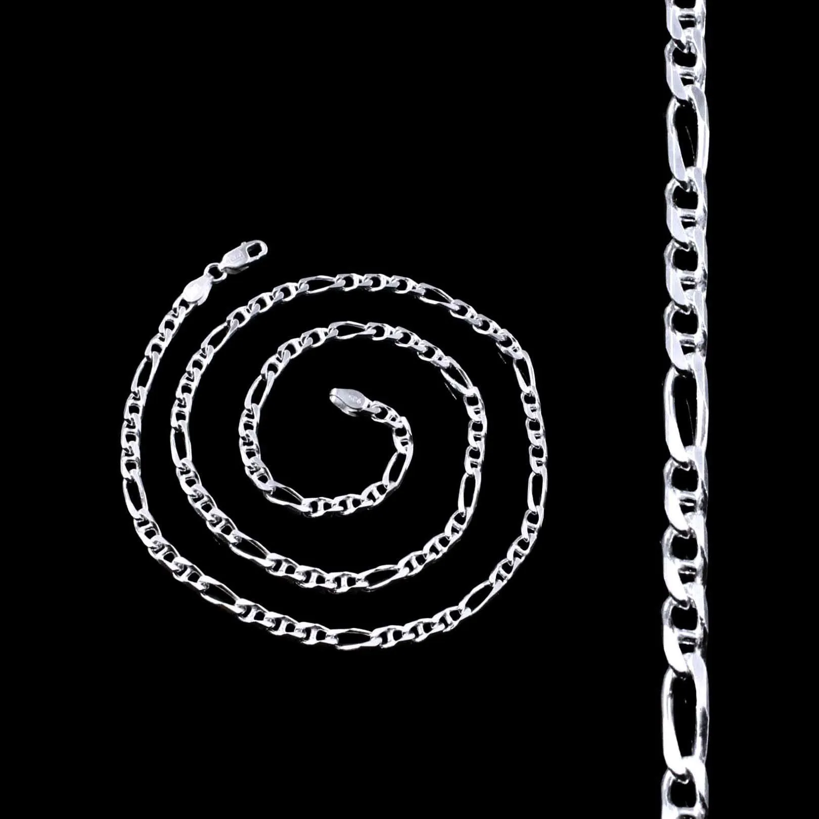 925 Sterling Silver Nawabi Neck Chain 20"
