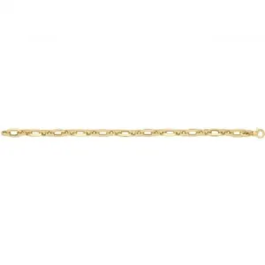 9CT Yellow Gold Hollow Bracelet BR686