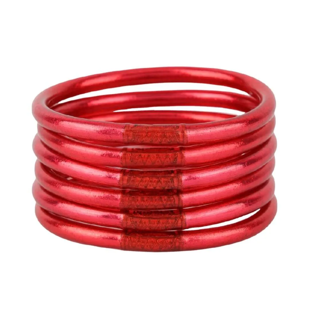 All Weather Bangles • Pink Serenity Prayer