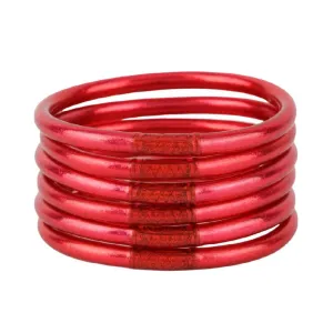 All Weather Bangles • Pink Serenity Prayer