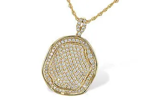 Allison Kaufman Diamond Pave Necklace