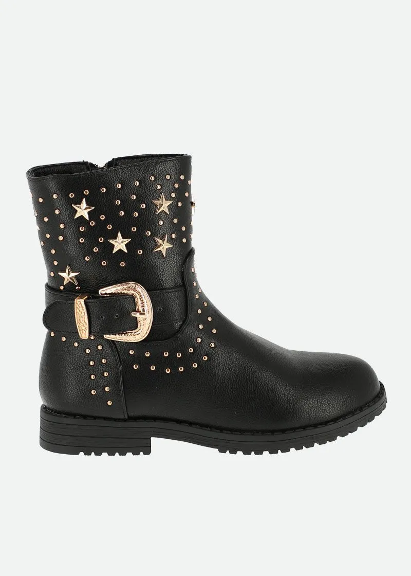 Angels Face - Debbie Boot - Black