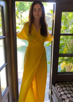 Athena Marie Silk Maxi Dress