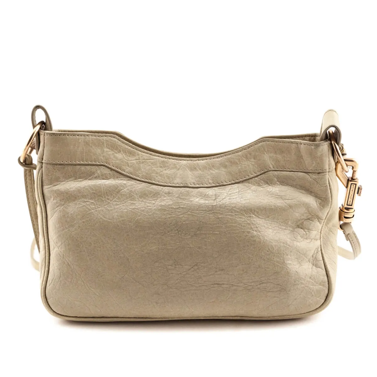 Balenciaga Dune Agneau Giant 12 Rose Gold Hip Crossbody Bag