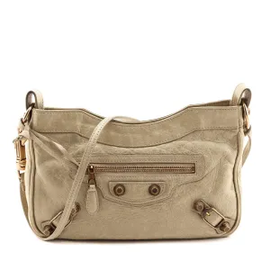 Balenciaga Dune Agneau Giant 12 Rose Gold Hip Crossbody Bag