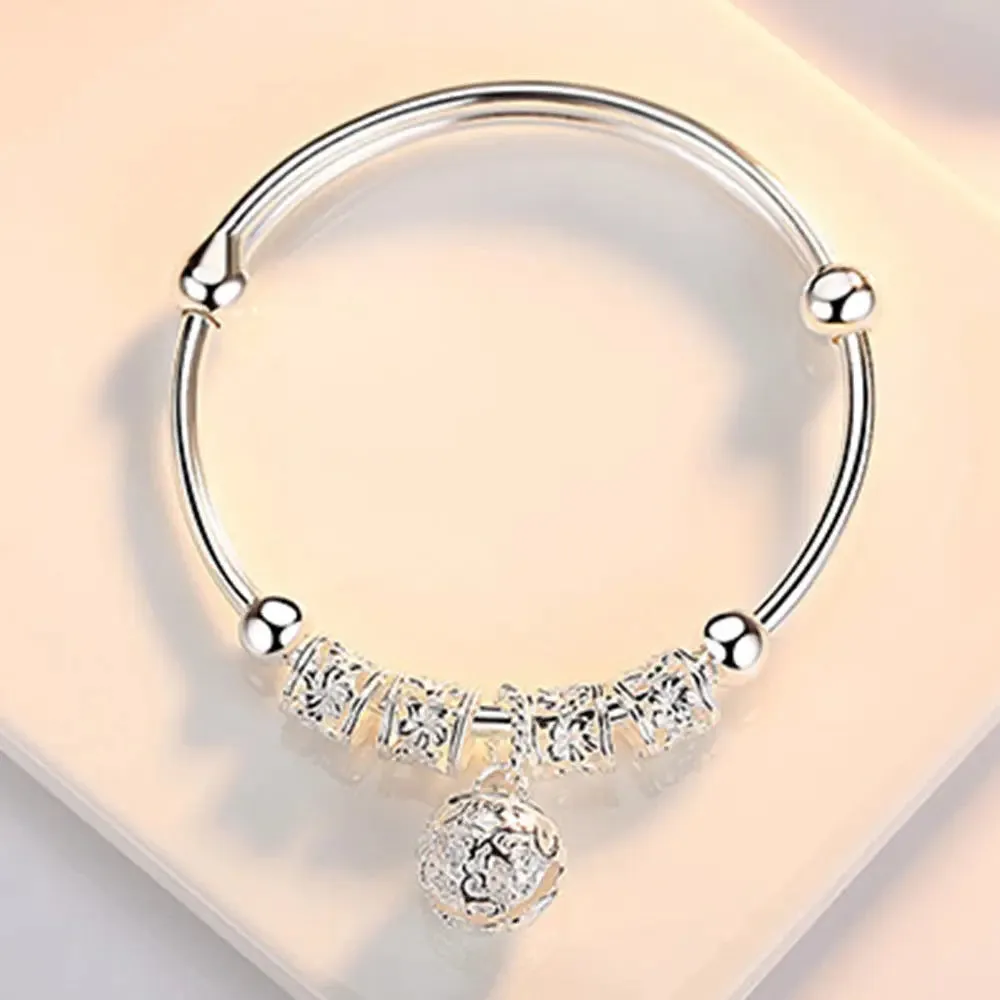 Ball Bangles Adjustable Bracelets