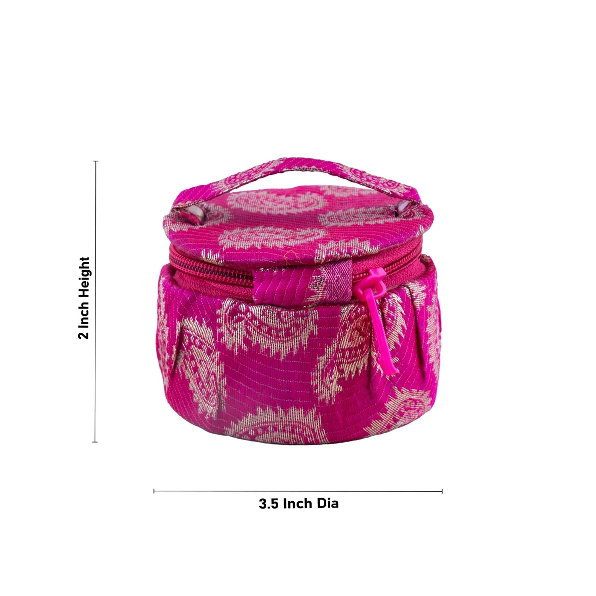Bangle Pouch - 2 x 3.5 Inches | Bangle Bag/ Bangle Box for Women/ 55 Gms Approx/ Assorted Colours