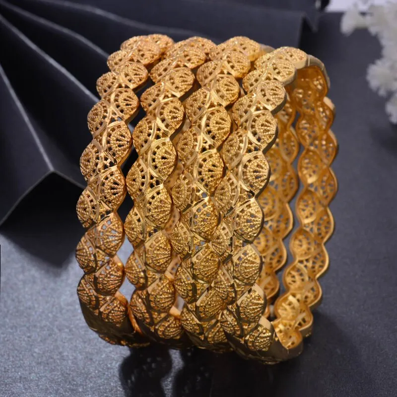 Bangles Gold Color Bangles For Women Link Bracelet For Women