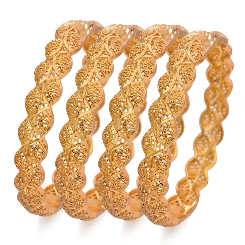 Bangles Gold Color Bangles For Women Link Bracelet For Women