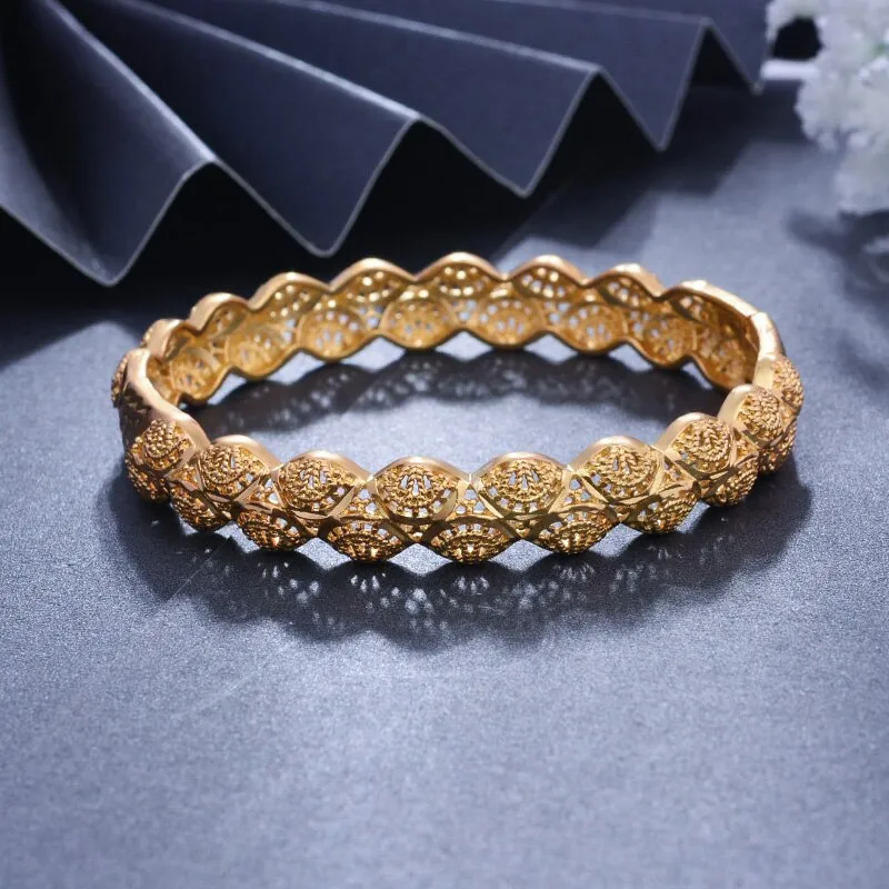 Bangles Gold Color Bangles For Women Link Bracelet For Women