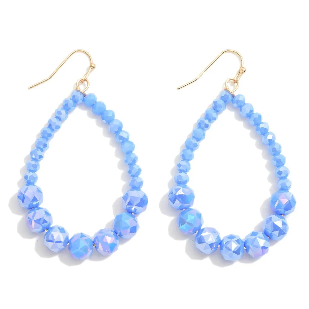 Beaded Teardrop Earring