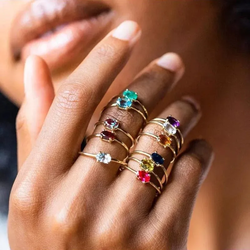 Birthstone Rings