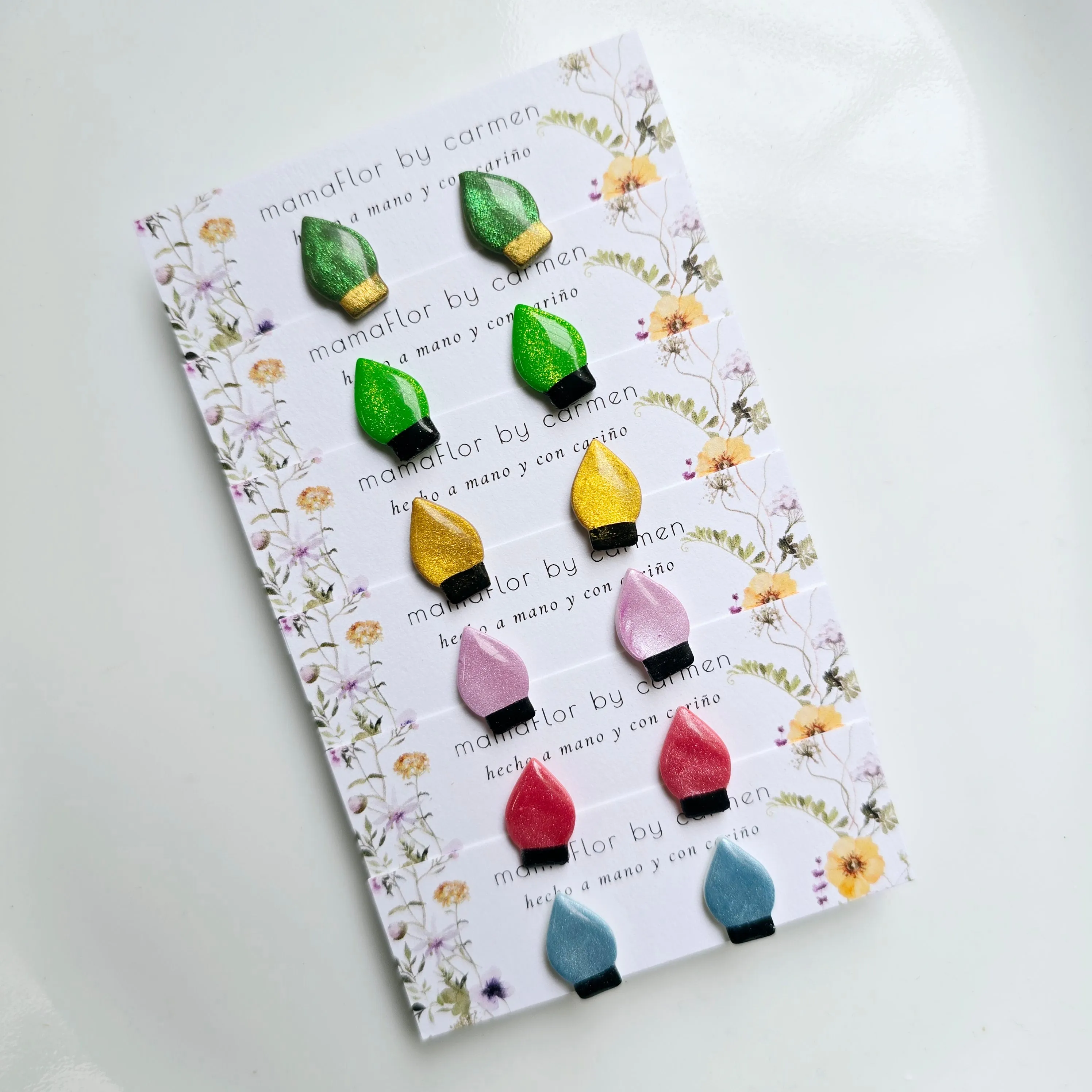 Bity Light Bulb Stud Earrings