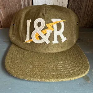 Bolt Hat - Olive