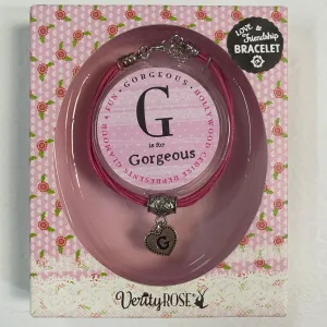Bracelet - G is for Gorgeous - Glamour and Fun (Friendship Bracelets)