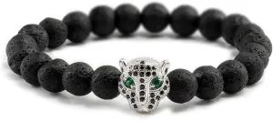 Bracelet Men Black Lava Healing Balance Beads Reiki Buddha Prayer Natural Stone Yoga Bracelet For Women,S black style 1