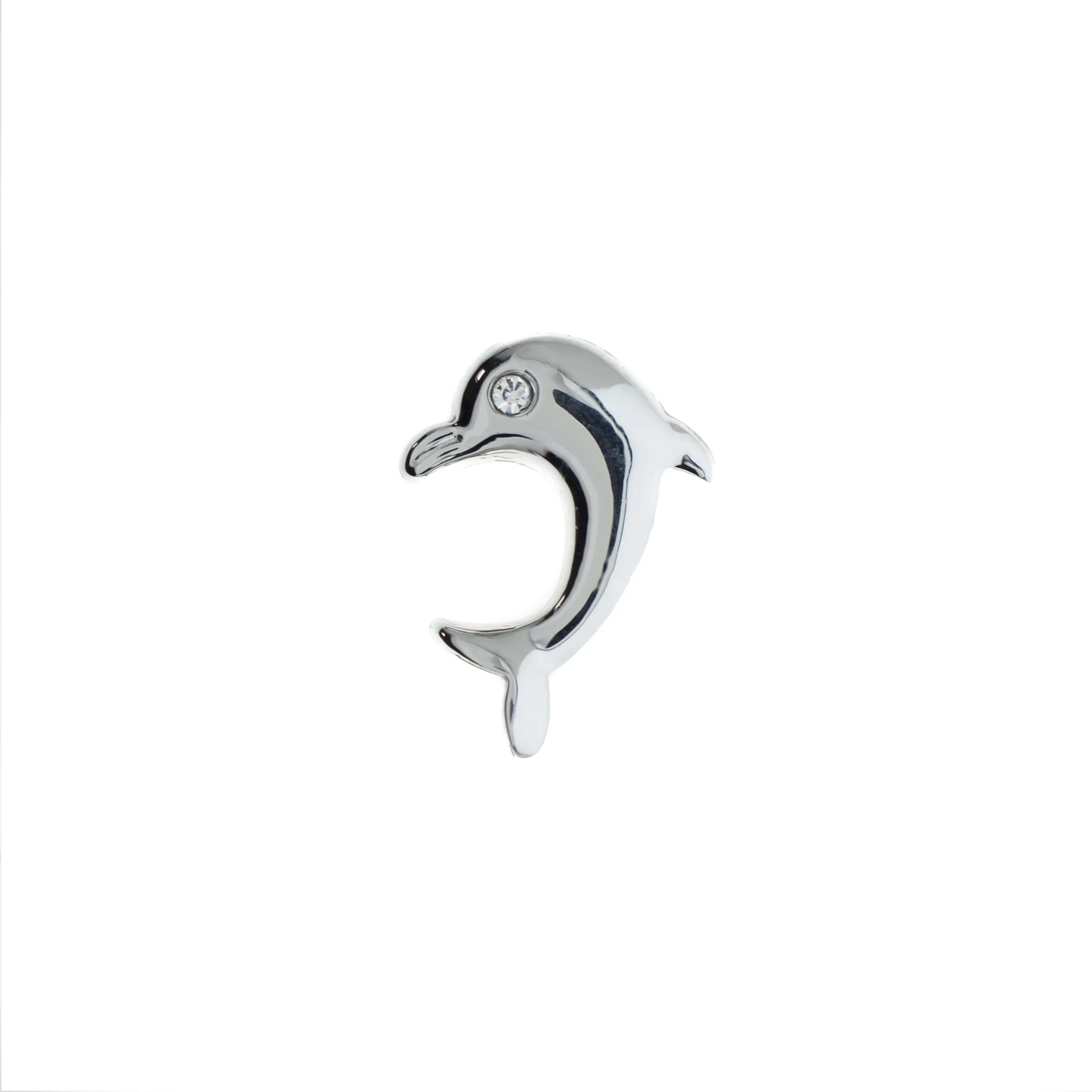 Buckle Up Rose Gold Dolphin Charm