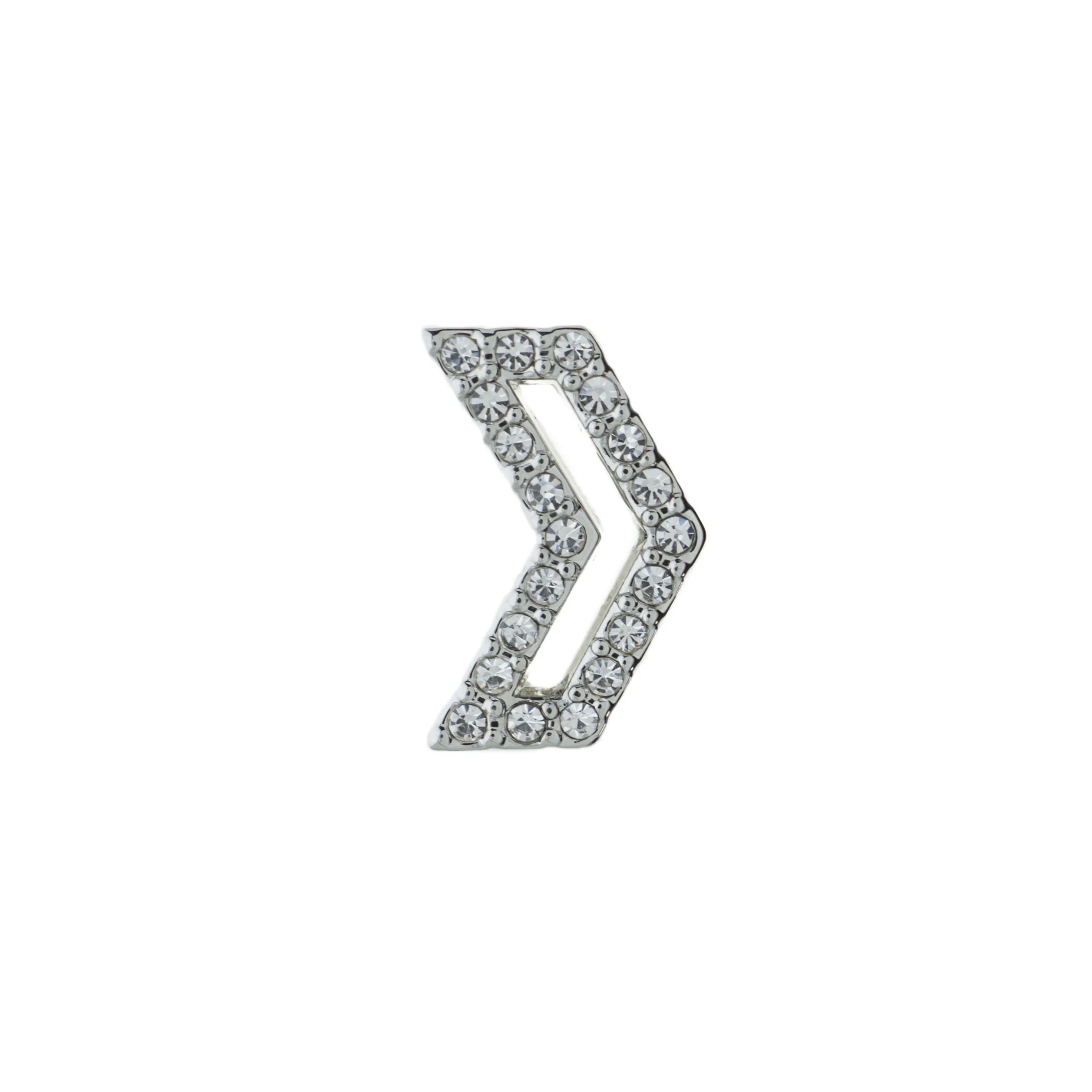 Buckle Up Silver Direction Charm
