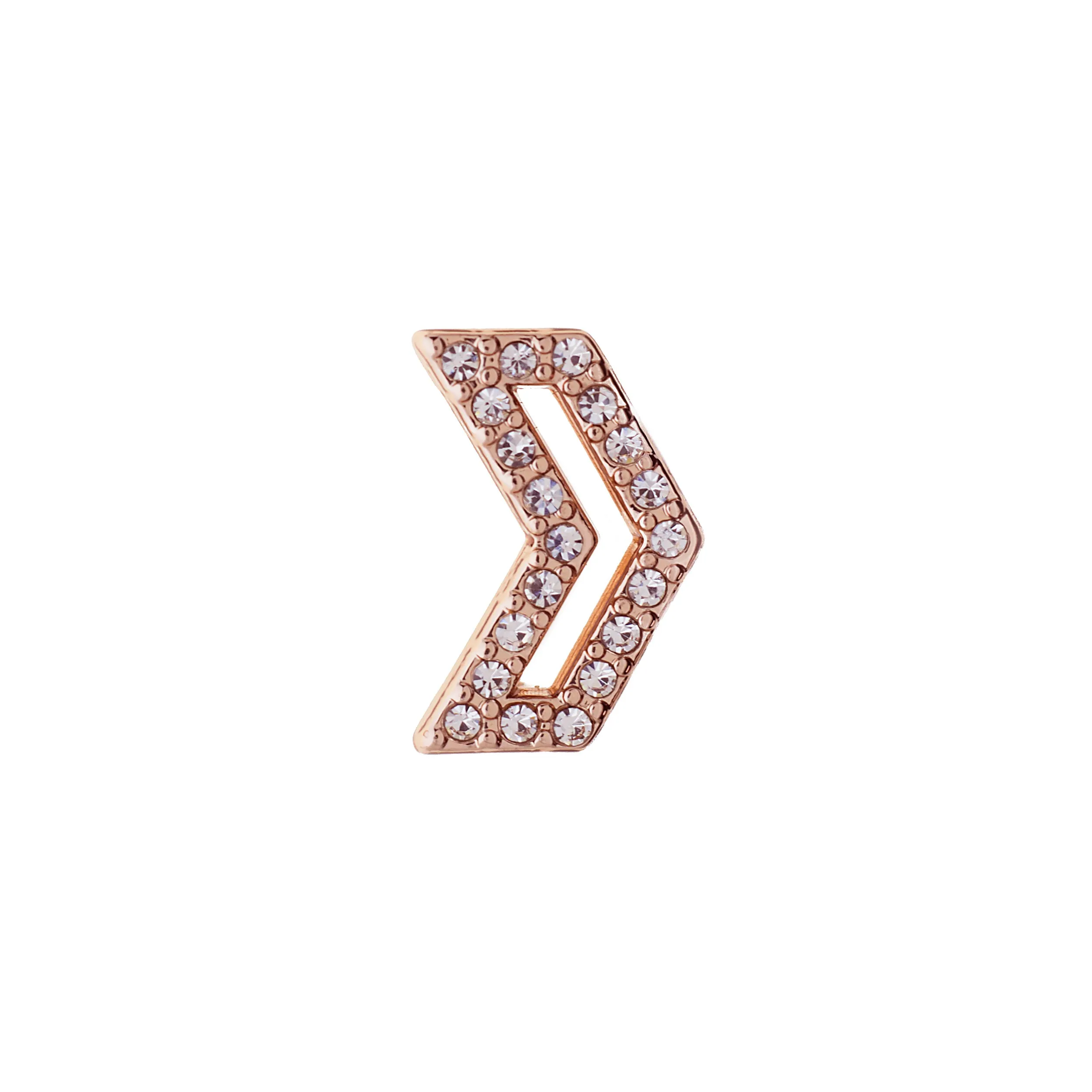 Buckle Up Silver Direction Charm