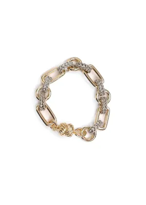 CCB - Mixed Metal Chain Link Bracelet