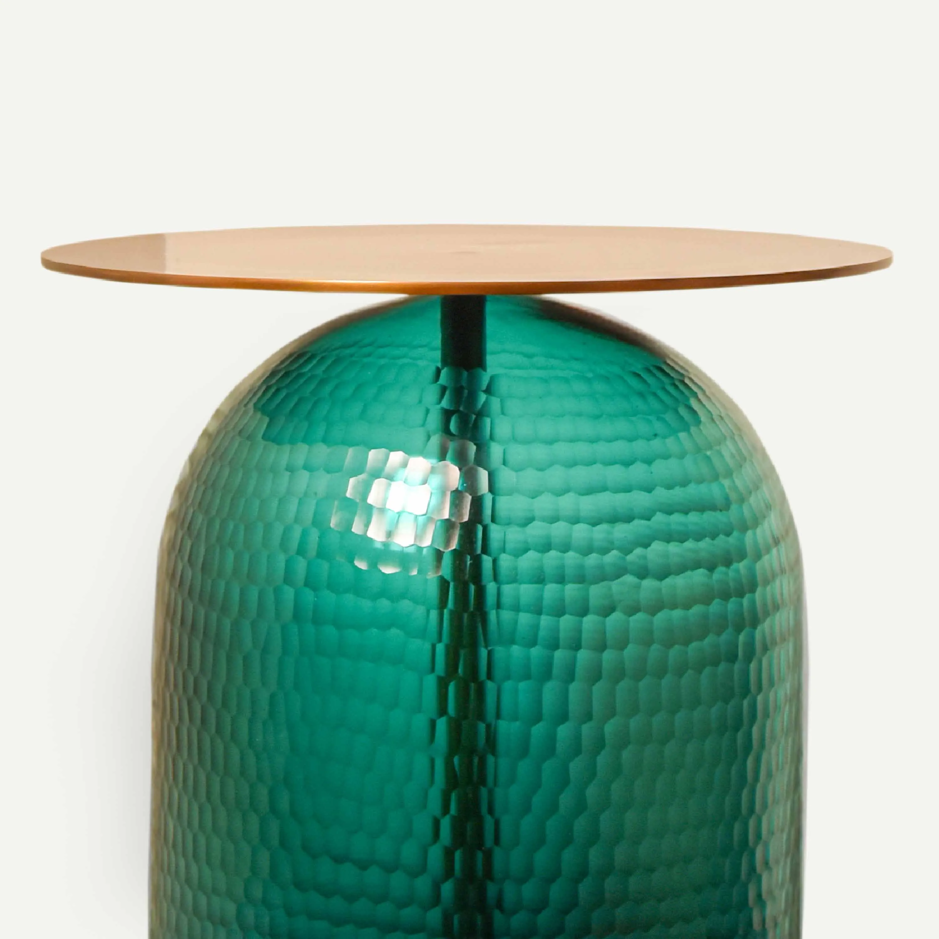 CHISELLED END TABLE