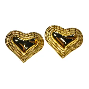 Chunky Heart Earrings