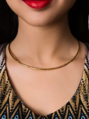 Classic Gold Collar Necklace