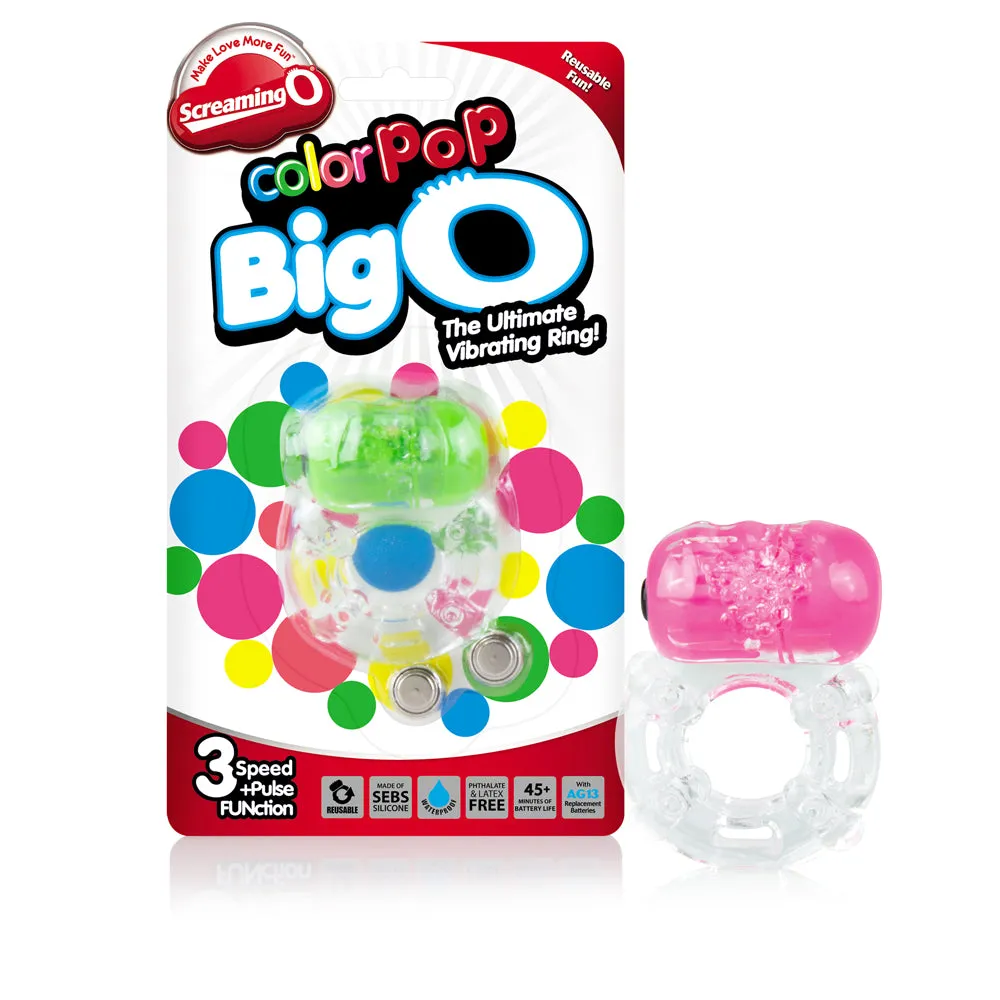 Color Pop Neon Colors Big O 6 Pieces