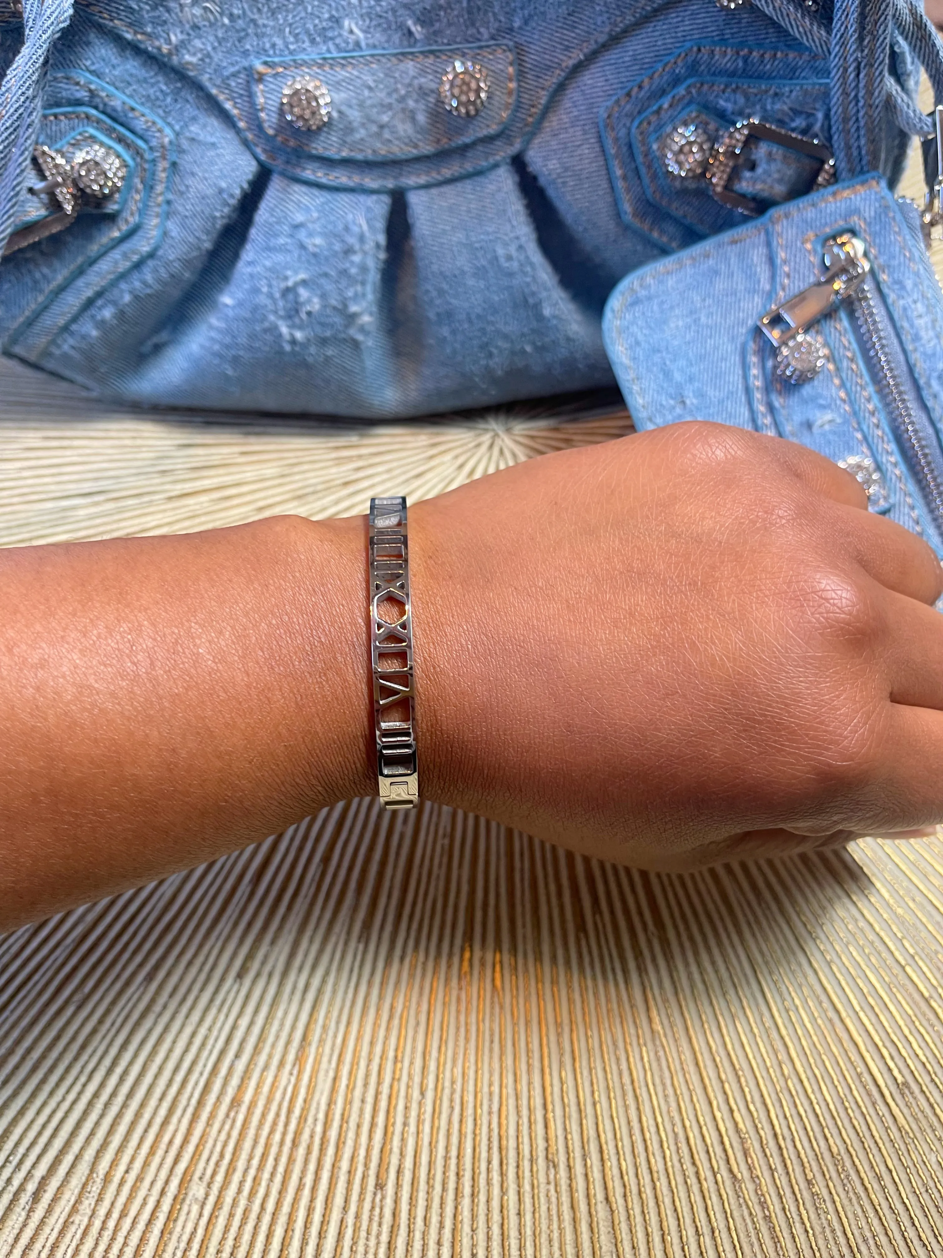Count Down Silver Bracelet