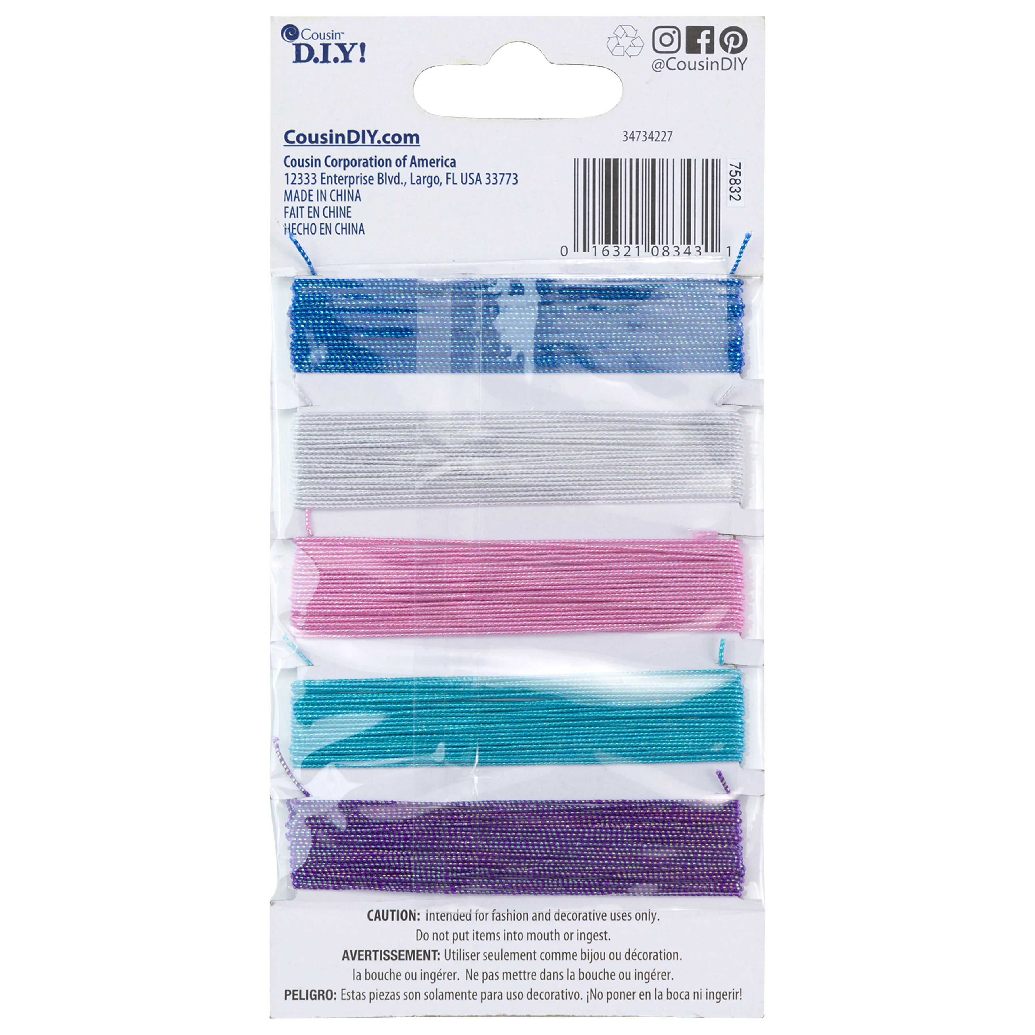 CousinDIY Stretch Cord for Jewelry and Crafts