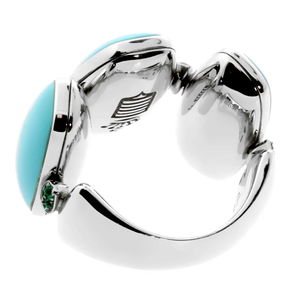 De Grisogono Turquoise White Gold Ring