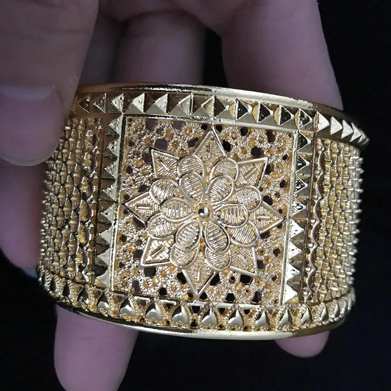 Dubai Gold Color Bangles Dubai Bangles Bracelets For Women