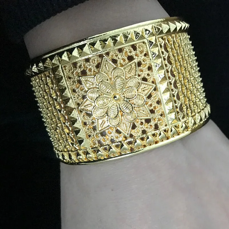 Dubai Gold Color Bangles Dubai Bangles Bracelets For Women
