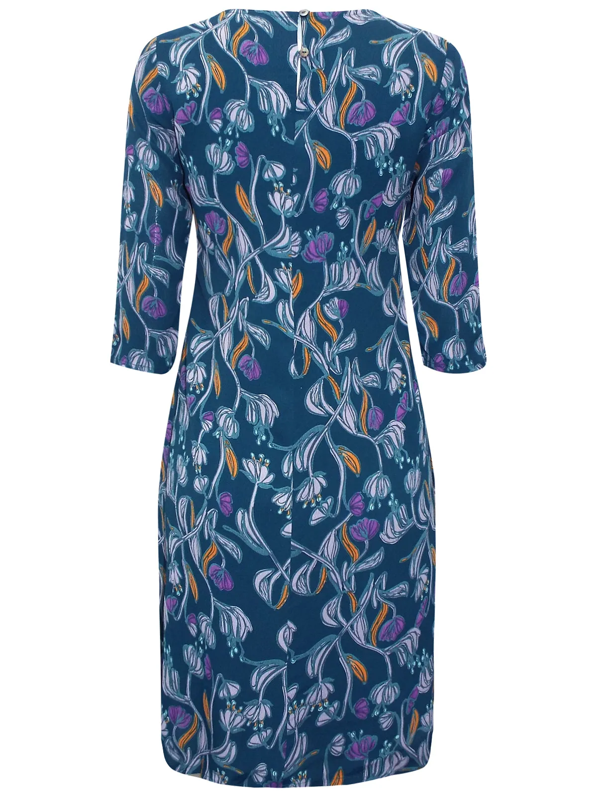 Emerald Print Dress