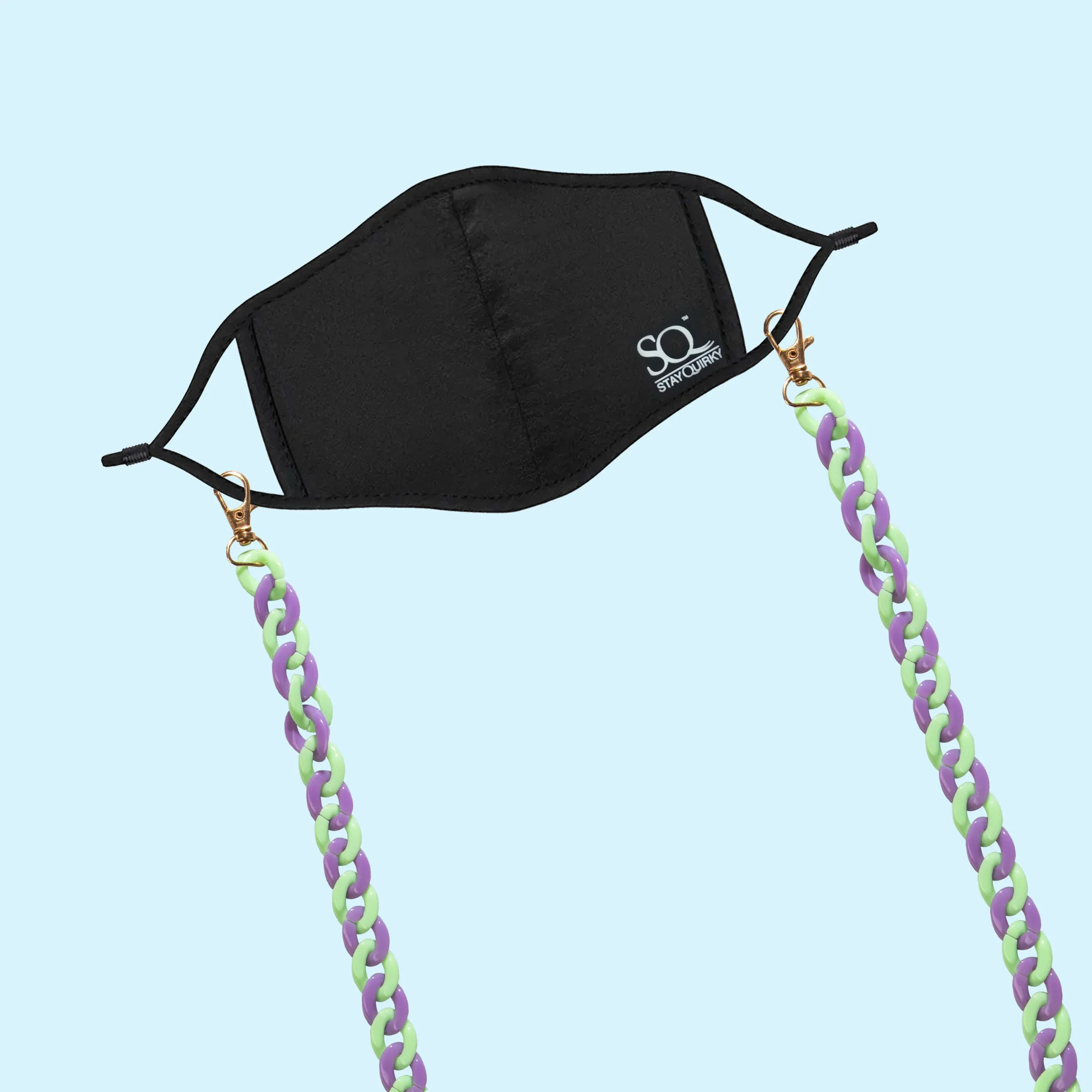 En-chain-ting Mask Chains by Stay Quirky - Purple Kiwi