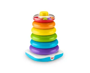 Fisher-Price Giant Rock-a-Stack Colorful Ring Stacking Toy for Toddlers
