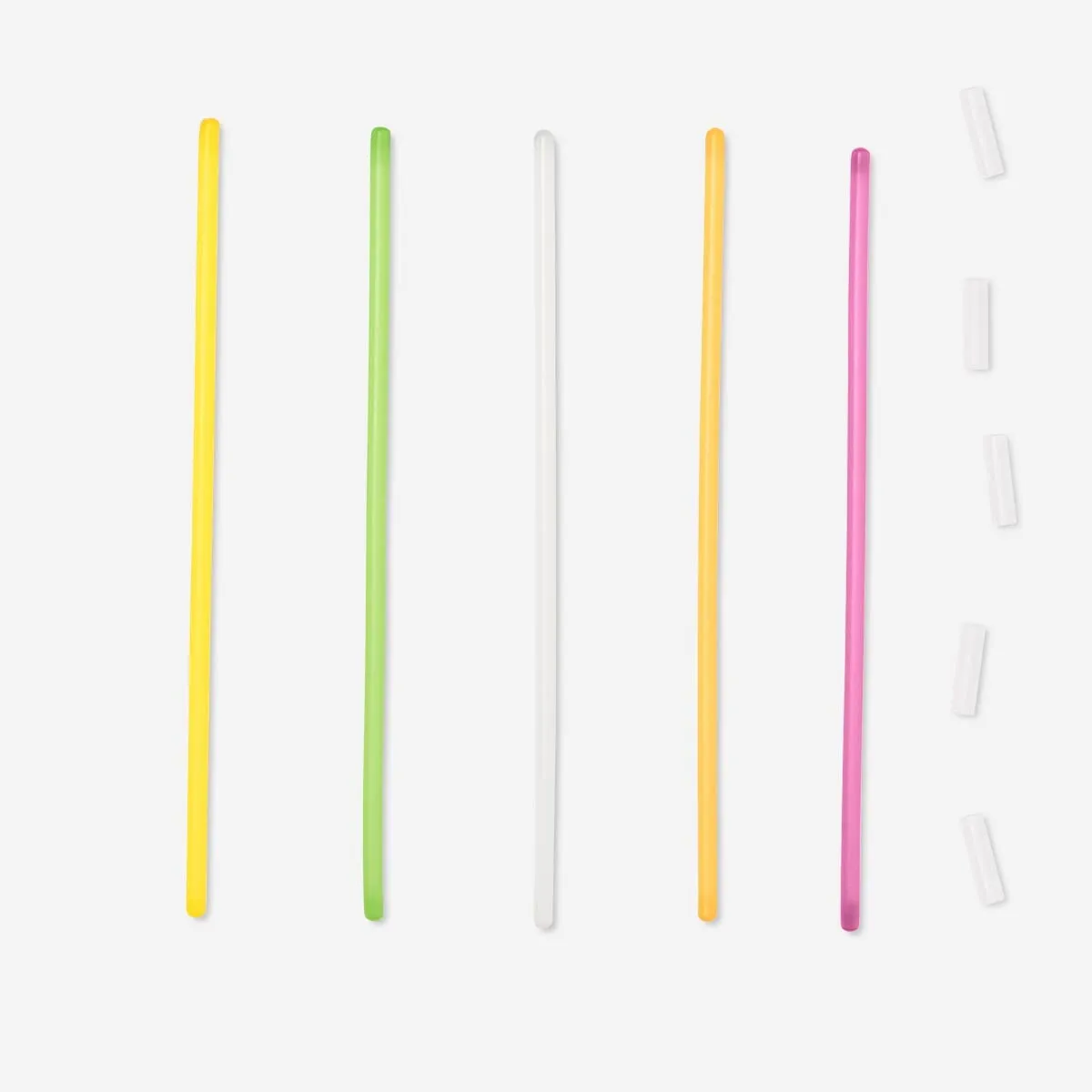 Glow-in-the-dark bracelets. Reusable