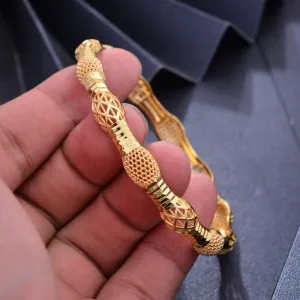 Gold Color Bangles for Women Girl wedding Bangles Birthday Gifts